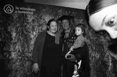 Booth photo from the TWoA Tainui 2023 Graduations (Ceremony 3 - Thursday Morning), held at Hamilton Boys High School, Hamilton, Waikato, New Zealand on Thursday, 20 April, 2023. Photo: InstaBooth / KeyImagery Photography. Copyright: © Te Wānanga o Aotearoa.