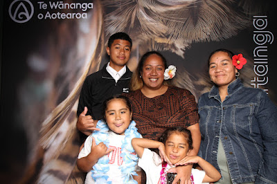 Booth photo from Ceremony 3 of the TWoA Tāmaki Makaurau 2025 Graduations (March 2025) held at the Mangere Arts Centre in Auckland, New Zealand on Wednesday, 12 March, 2025. Photo: InstaBooth by KeyImagery Photography. Copyright: © 2025 Te Wānanga o Aotearoa.