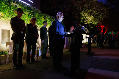 Photo from the Anzac Day 2023 Dawn Parade & Service held at Memorial Park, Hamilton, Waikato, New Zealand. Taken: Tuesday, 25 April, 2023. Photography: Mike Walen / KeyImagery Photography. Copyright: © Hamilton City Council.