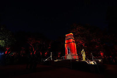 Photo from the Anzac Day 2023 Dawn Parade & Service held at Memorial Park, Hamilton, Waikato, New Zealand. Taken: Tuesday, 25 April, 2023. Photography: Mike Walen / KeyImagery Photography. Copyright: © Hamilton City Council.