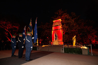 Photo from the Anzac Day 2023 Dawn Parade & Service held at Memorial Park, Hamilton, Waikato, New Zealand. Taken: Tuesday, 25 April, 2023. Photography: Mike Walen / KeyImagery Photography. Copyright: © Hamilton City Council.