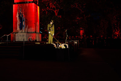 Photo from the Anzac Day 2023 Dawn Parade & Service held at Memorial Park, Hamilton, Waikato, New Zealand. Taken: Tuesday, 25 April, 2023. Photography: Mike Walen / KeyImagery Photography. Copyright: © Hamilton City Council.