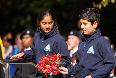 Photo from the Anzac Day 2025 Civic Service held at Memorial Park in Hamilton, Waikato, New Zealand on Friday, 25 April, 2025. Photography by Mike Walen / KeyImagery Photography. Copyright: © 2025 Hamilton City Council.