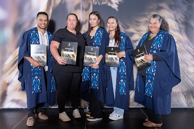 Photo from the TWoA Te Tai Tokerau 2024 Graduation (Whangarei), held at Semenoff Stadium in Whangarei, Northland, New Zealand on Thursday, 9 May, 2024. Photo by Alick Saunders for KeyImagery Photography. Copyright: © Te Wānanga o Aotearoa.