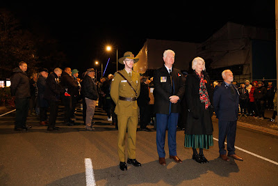 Photo from the Anzac Day 2023 Dawn Parade & Service held at Memorial Park, Hamilton, Waikato, New Zealand. Taken: Tuesday, 25 April, 2023. Photography: Mike Walen / KeyImagery Photography. Copyright: © Hamilton City Council.