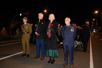 Photo from the Anzac Day 2023 Dawn Parade & Service held at Memorial Park, Hamilton, Waikato, New Zealand. Taken: Tuesday, 25 April, 2023. Photography: Mike Walen / KeyImagery Photography. Copyright: © Hamilton City Council.