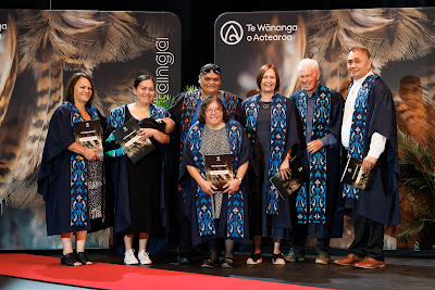 Photo from the TWoA Whirikoka 2024 Graduation (Gisborne), held at the War Memorial Theatre, Gisborne, East Coast, New Zealand on Wednesday 10 April, 2024. Photo by Mike Walen / KeyImagery Photography. Copyright: © Te Wānanga o Aotearoa.