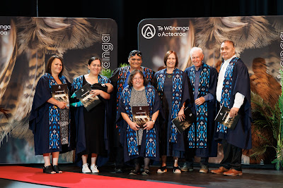 Photo from the TWoA Whirikoka 2024 Graduation (Gisborne), held at the War Memorial Theatre, Gisborne, East Coast, New Zealand on Wednesday 10 April, 2024. Photo by Mike Walen / KeyImagery Photography. Copyright: © Te Wānanga o Aotearoa.