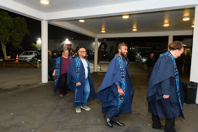 Photo from the TWoA Tāmaki Makaurau 2024 Graduations (Ceremony 2 @ 7pm), held at Church Unlimited, Glendene, Auckland, New Zealand on Monday, 24 June, 2024. Photo: Alick Saunders for KeyImagery Photography. Copyright: © Te Wānanga o Aotearoa.