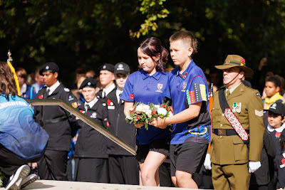 Photo from the Anzac Day 2025 Civic Service held at Memorial Park in Hamilton, Waikato, New Zealand on Friday, 25 April, 2025. Photography by Mike Walen / KeyImagery Photography. Copyright: © 2025 Hamilton City Council.
