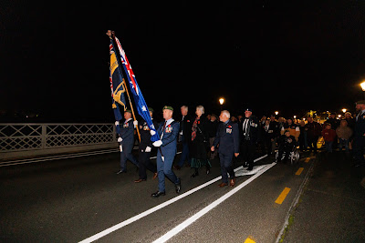 Photo from the Anzac Day 2023 Dawn Parade & Service held at Memorial Park, Hamilton, Waikato, New Zealand. Taken: Tuesday, 25 April, 2023. Photography: Mike Walen / KeyImagery Photography. Copyright: © Hamilton City Council.