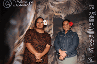 Booth photo from Ceremony 3 of the TWoA Tāmaki Makaurau 2025 Graduations (March 2025) held at the Mangere Arts Centre in Auckland, New Zealand on Wednesday, 12 March, 2025. Photo: InstaBooth by KeyImagery Photography. Copyright: © 2025 Te Wānanga o Aotearoa.