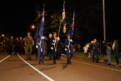 Photo from the Anzac Day 2023 Dawn Parade & Service held at Memorial Park, Hamilton, Waikato, New Zealand. Taken: Tuesday, 25 April, 2023. Photography: Mike Walen / KeyImagery Photography. Copyright: © Hamilton City Council.