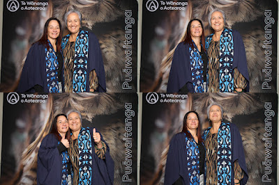 Photo from the TWoA Waiariki 2024 Graduation (Rotorua), held at The Distinction Hotel, Rotorua, Bay aof Plenty, New Zealand on Friday, 10 May, 2024. Photo: InstaBooth by KeyImagery Photography. Copyright: © Te Wānanga o Aotearoa.