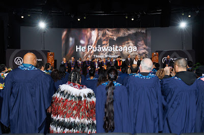 Photo from the TWoA Tāmaki Makaurau 2024 Graduations (Ceremony 4 @ 7pm), held at Church Unlimited, Glendene, Auckland, New Zealand on Tuesday, 25 June, 2024. Photo: Mike Walen / KeyImagery Photography. Copyright: © Te Wānanga o Aotearoa.