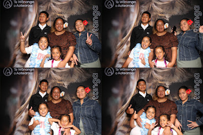 Booth photo from Ceremony 3 of the TWoA Tāmaki Makaurau 2025 Graduations (March 2025) held at the Mangere Arts Centre in Auckland, New Zealand on Wednesday, 12 March, 2025. Photo: InstaBooth by KeyImagery Photography. Copyright: © 2025 Te Wānanga o Aotearoa.