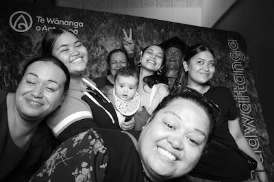Booth photo from the TWoA Tainui 2023 Graduations (Ceremony 3 - Thursday Morning), held at Hamilton Boys High School, Hamilton, Waikato, New Zealand on Thursday, 20 April, 2023. Photo: InstaBooth / KeyImagery Photography. Copyright: © Te Wānanga o Aotearoa.
