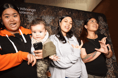 Booth photo from the TWoA Tainui 2023 Graduations (Ceremony 3 - Thursday Morning), held at Hamilton Boys High School, Hamilton, Waikato, New Zealand on Thursday, 20 April, 2023. Photo: InstaBooth / KeyImagery Photography. Copyright: © Te Wānanga o Aotearoa.