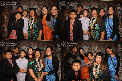 Booth photo from the TWoA Tainui 2023 Graduations (Ceremony 3 - Thursday Morning), held at Hamilton Boys High School, Hamilton, Waikato, New Zealand on Thursday, 20 April, 2023. Photo: InstaBooth / KeyImagery Photography. Copyright: © Te Wānanga o Aotearoa.