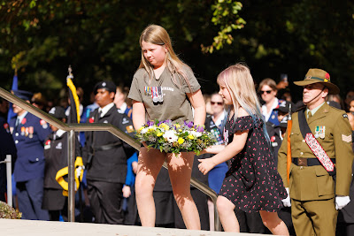 Photo from the Anzac Day 2025 Civic Service held at Memorial Park in Hamilton, Waikato, New Zealand on Friday, 25 April, 2025. Photography by Mike Walen / KeyImagery Photography. Copyright: © 2025 Hamilton City Council.