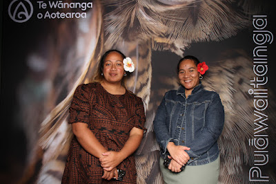 Booth photo from Ceremony 3 of the TWoA Tāmaki Makaurau 2025 Graduations (March 2025) held at the Mangere Arts Centre in Auckland, New Zealand on Wednesday, 12 March, 2025. Photo: InstaBooth by KeyImagery Photography. Copyright: © 2025 Te Wānanga o Aotearoa.