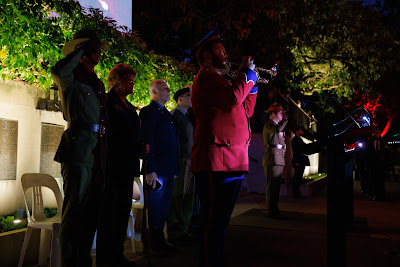 Photo from the Anzac Day 2023 Dawn Parade & Service held at Memorial Park, Hamilton, Waikato, New Zealand. Taken: Tuesday, 25 April, 2023. Photography: Mike Walen / KeyImagery Photography. Copyright: © Hamilton City Council.