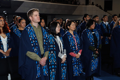 Photo from the TWoA Tāmaki Makaurau 2024 Graduations (Ceremony 4 @ 7pm), held at Church Unlimited, Glendene, Auckland, New Zealand on Tuesday, 25 June, 2024. Photo: Mike Walen / KeyImagery Photography. Copyright: © Te Wānanga o Aotearoa.