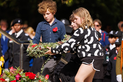 Photo from the Anzac Day 2025 Civic Service held at Memorial Park in Hamilton, Waikato, New Zealand on Friday, 25 April, 2025. Photography by Mike Walen / KeyImagery Photography. Copyright: © 2025 Hamilton City Council.