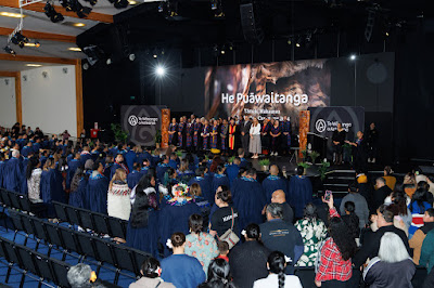 Photo from the TWoA Tāmaki Makaurau 2024 Graduations (Ceremony 4 @ 7pm), held at Church Unlimited, Glendene, Auckland, New Zealand on Tuesday, 25 June, 2024. Photo: Mike Walen / KeyImagery Photography. Copyright: © Te Wānanga o Aotearoa.