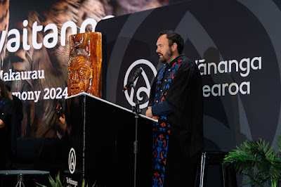 Photo from the TWoA Tāmaki Makaurau 2024 Graduations (Ceremony 4 @ 7pm), held at Church Unlimited, Glendene, Auckland, New Zealand on Tuesday, 25 June, 2024. Photo: Mike Walen / KeyImagery Photography. Copyright: © Te Wānanga o Aotearoa.