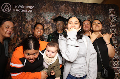 Booth photo from the TWoA Tainui 2023 Graduations (Ceremony 3 - Thursday Morning), held at Hamilton Boys High School, Hamilton, Waikato, New Zealand on Thursday, 20 April, 2023. Photo: InstaBooth / KeyImagery Photography. Copyright: © Te Wānanga o Aotearoa.
