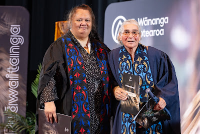 Photo from the TWoA Whirikoka 2024 Graduation (Gisborne), held at the War Memorial Theatre, Gisborne, East Coast, New Zealand on Wednesday, 16 April, 2025. Photo by Alick Saunders for KeyImagery Photography. Copyright: © 2025 Te Wānanga o Aotearoa.
