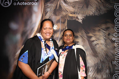 Booth photo from Ceremony 3 of the TWoA Tāmaki Makaurau 2025 Graduations (March 2025) held at the Mangere Arts Centre in Auckland, New Zealand on Wednesday, 12 March, 2025. Photo: InstaBooth by KeyImagery Photography. Copyright: © 2025 Te Wānanga o Aotearoa.