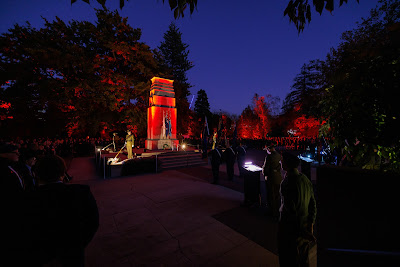 Photo from the Anzac Day 2023 Dawn Parade & Service held at Memorial Park, Hamilton, Waikato, New Zealand. Taken: Tuesday, 25 April, 2023. Photography: Mike Walen / KeyImagery Photography. Copyright: © Hamilton City Council.