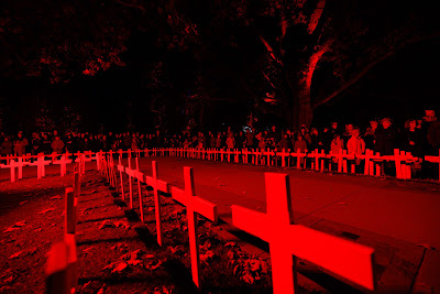 Photo from the Anzac Day 2023 Dawn Parade & Service held at Memorial Park, Hamilton, Waikato, New Zealand. Taken: Tuesday, 25 April, 2023. Photography: Mike Walen / KeyImagery Photography. Copyright: © Hamilton City Council.