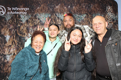 Booth photo from the TWoA Waiariki 2023 Graduations (Waiwhero), held at Te Puia, Rotorua, Bay of Plenty, New Zealand on Friday, 12 May, 2023. Photo: Instabooth by KeyImagery. Copyright: © Te Wānanga o Aotearoa.