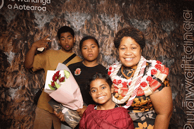 Booth photo from the TWoA Tainui 2023 Graduations (Ceremony 3 - Thursday Morning), held at Hamilton Boys High School, Hamilton, Waikato, New Zealand on Thursday, 20 April, 2023. Photo: InstaBooth / KeyImagery Photography. Copyright: © Te Wānanga o Aotearoa.