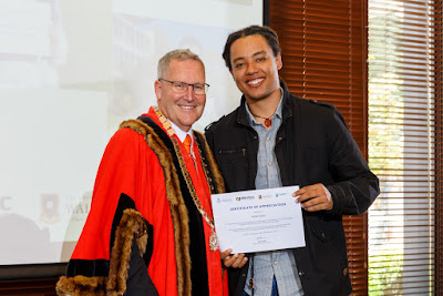 Photo from the International Week Launch held in the Reception Lounge, Hamilton City Council, Hamilton, New Zealand. Taken: Monday, 17 September 2018. Photography: Mike Walen / KeyImagery Photography. Copyright: © Hamilton City Council.