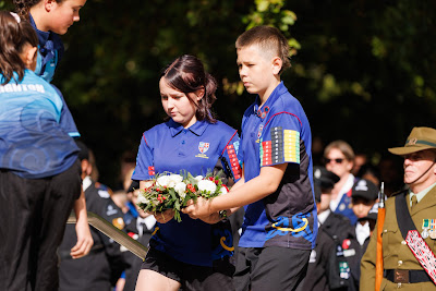Photo from the Anzac Day 2025 Civic Service held at Memorial Park in Hamilton, Waikato, New Zealand on Friday, 25 April, 2025. Photography by Mike Walen / KeyImagery Photography. Copyright: © 2025 Hamilton City Council.