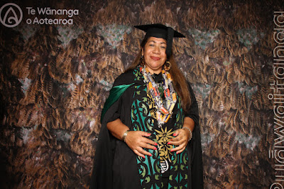 Booth photo from the TWoA Tainui 2023 Graduations (Ceremony 3 - Thursday Morning), held at Hamilton Boys High School, Hamilton, Waikato, New Zealand on Thursday, 20 April, 2023. Photo: InstaBooth / KeyImagery Photography. Copyright: © Te Wānanga o Aotearoa.