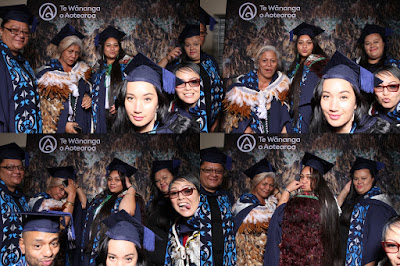 Booth photo from the TWoA Tainui 2021 Graduations (Friday - Ceremony 3),  held at Elim Church, Te Rapa, Hamilton, New Zealand. Taken: Friday 23 April 2021. Photo: InstaBooth / KeyImagery Photography. Copyright: © Te Wānanga o Aotearoa.