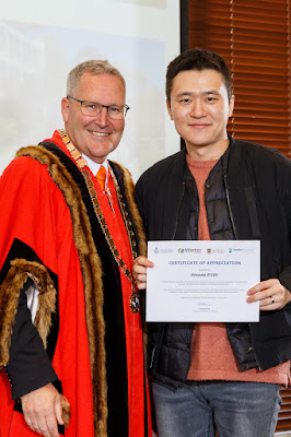 Photo from the International Week Launch held in the Reception Lounge, Hamilton City Council, Hamilton, New Zealand. Taken: Monday, 17 September 2018. Photography: Mike Walen / KeyImagery Photography. Copyright: © Hamilton City Council.