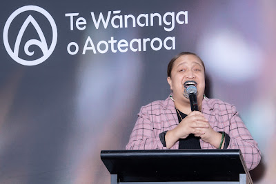 Photo from the TWoA Te Tai Tokerau 2024 Graduation (Whangarei), held at Semenoff Stadium in Whangarei, Northland, New Zealand on Thursday, 9 May, 2024. Photo by Alick Saunders for KeyImagery Photography. Copyright: © Te Wānanga o Aotearoa.
