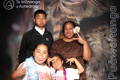 Booth photo from Ceremony 3 of the TWoA Tāmaki Makaurau 2025 Graduations (March 2025) held at the Mangere Arts Centre in Auckland, New Zealand on Wednesday, 12 March, 2025. Photo: InstaBooth by KeyImagery Photography. Copyright: © 2025 Te Wānanga o Aotearoa.