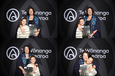 Booth photo from the TWoA Te Tai Tokerau (Kaitaia) 2025 Graduation held at Te Kura Kaupapa Maori o Pukemiro in Kaitaia, Northland, New Zealand on Monday, 14 April, 2025. Photo by InstaBooth / KeyImagery Photography. Copyright: © 2025 Te Wānanga o Aotearoa.
