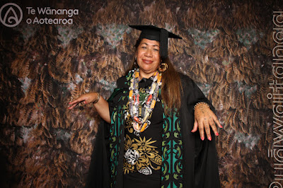 Booth photo from the TWoA Tainui 2023 Graduations (Ceremony 3 - Thursday Morning), held at Hamilton Boys High School, Hamilton, Waikato, New Zealand on Thursday, 20 April, 2023. Photo: InstaBooth / KeyImagery Photography. Copyright: © Te Wānanga o Aotearoa.