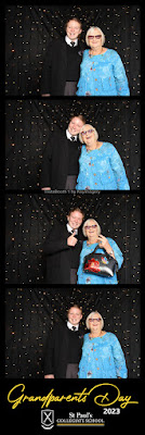 Booth photo from the 2023 Grandparents' Day held at St Paul's Collegiate, Hamilton, New Zealand on Thursday, 23 March, 2023. Photography: InstaBooth / KeyImagery Photography. Copyright: © St Paul's Collegiate.