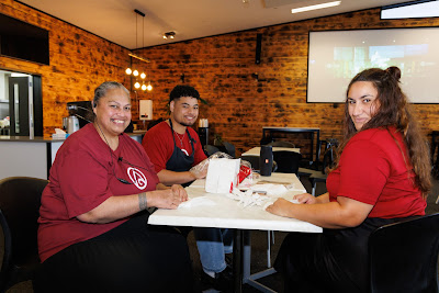 Photo from Ceremony 1 of the TWoA Tāmaki Makaurau 2025 Graduations (May 2025) held at the Mangere Arts Centre in Auckland, New Zealand on Monday, 26 May, 2025. Photo by Mike Walen / KeyImagery Photography. Copyright: © 2025 Te Wānanga o Aotearoa.