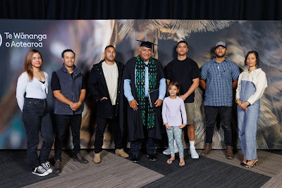 Photo from the TWoA Tainui 2025 Graduations (Ceremony 3 @ 10am) held at Claudelands Event Centre in Hamilton, Waikato, New Zealand on Wednesday, 30 April, 2025. Photography by Mike Walen / KeyImagery Photography. Copyright: © 2025 Te Wānanga o Aotearoa.