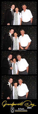 Booth photo from the 2023 Grandparents' Day held at St Paul's Collegiate, Hamilton, New Zealand on Thursday, 23 March, 2023. Photography: InstaBooth / KeyImagery Photography. Copyright: © St Paul's Collegiate.